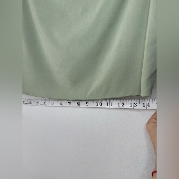 Alice + Olivia Sleeveless Top – Mint Green with Lace Back – Size 8 - Picture 13 of 13